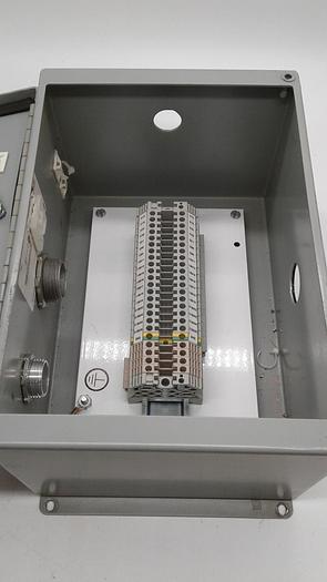 Used Hoffman Enclosure W/Panel Board Controls 