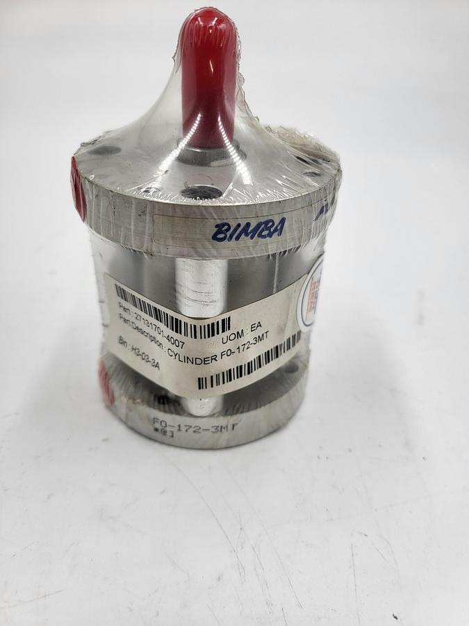 Bimba FO-172 Cylinder, Flat-I, dbl act, sgl rod, 1-1/2In Bore ; Stroke: 2 Inchs *NEW*