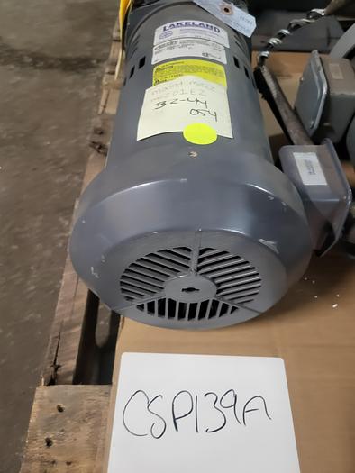 Used Lakeland Electric Motor 0823-V103-G279