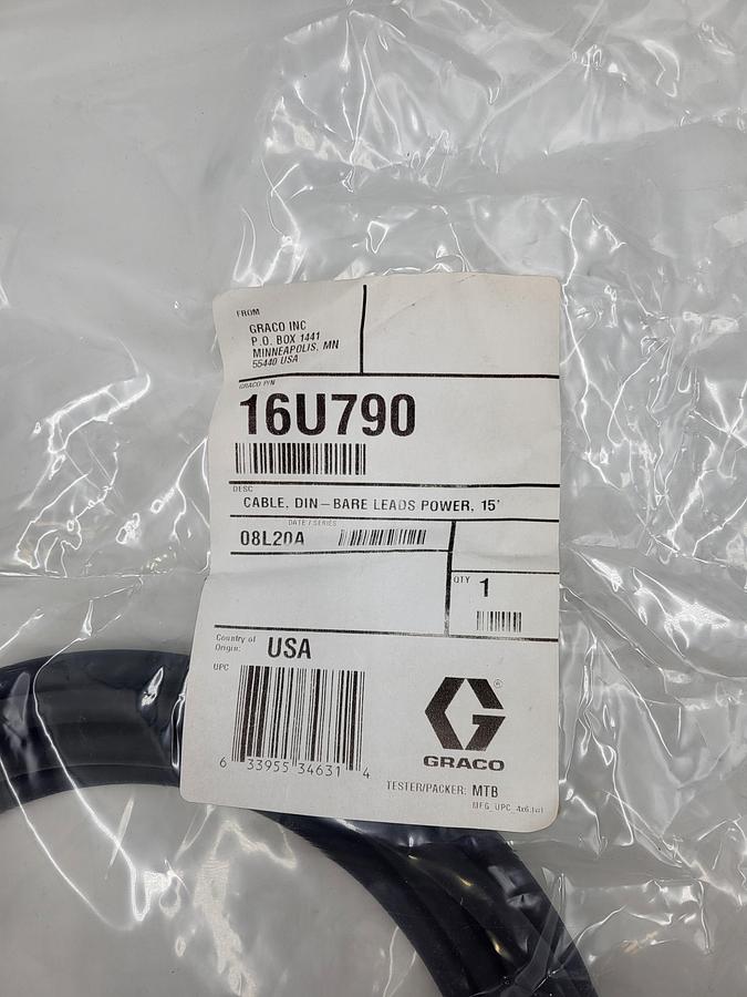 GRACO 15' CABLE 08L20A