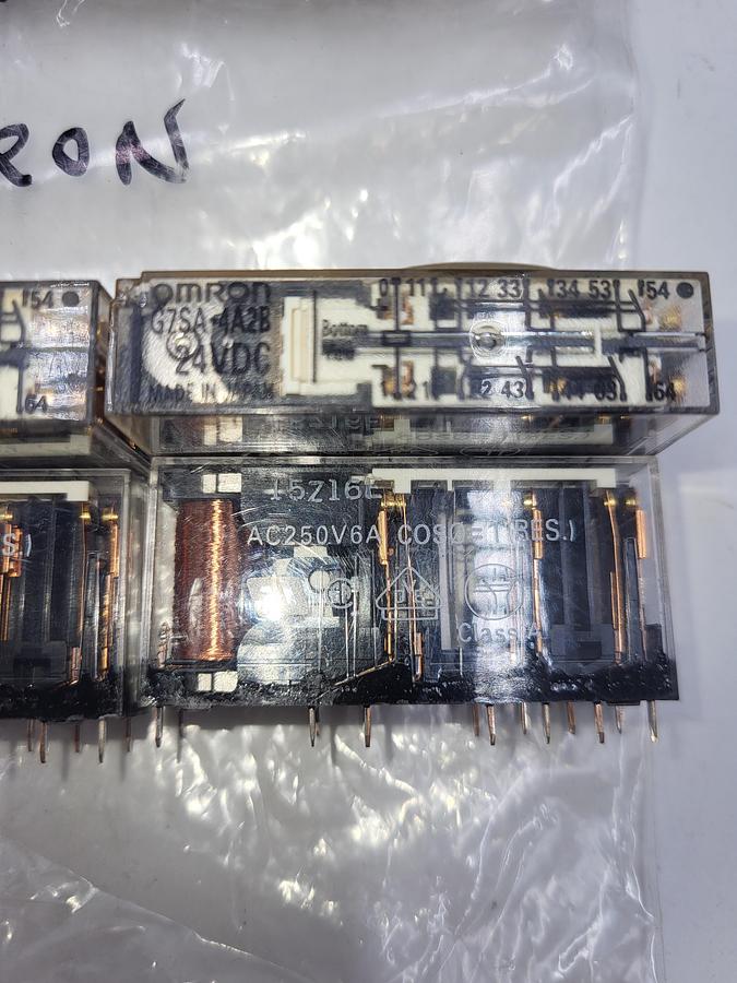 G7SA-4A2B DC24 SAFETY RELAY OMRON Industrial Automation **NEW**