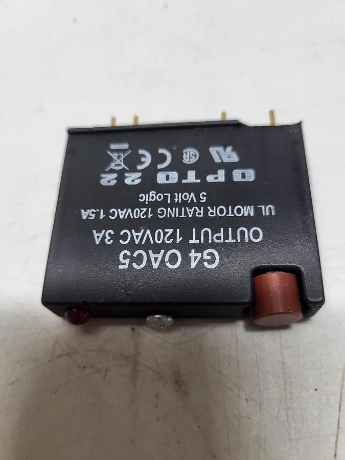 Opto 22 G4 OAC5 UL Motor Rating 120VAC