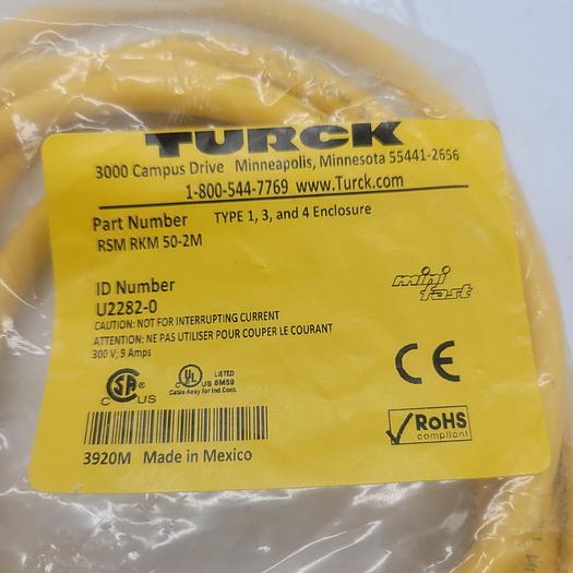 Turck RSM RKM 50-2M U2282-0