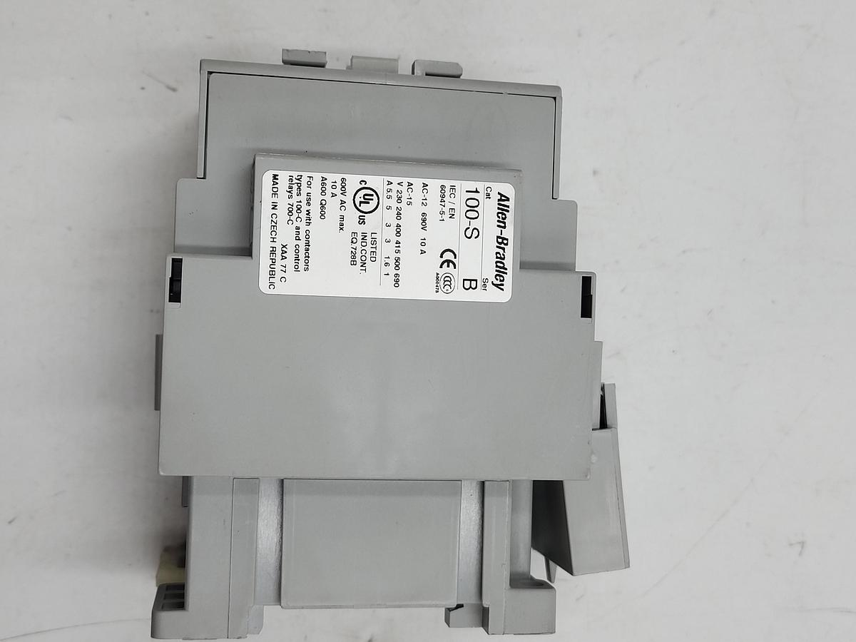 Used Allen Bradley 100-C37E / 100-C37EJ10 contactor 37 AMP