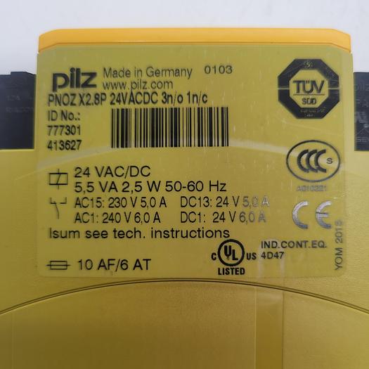 Used Pilz PNOZ X2.8P