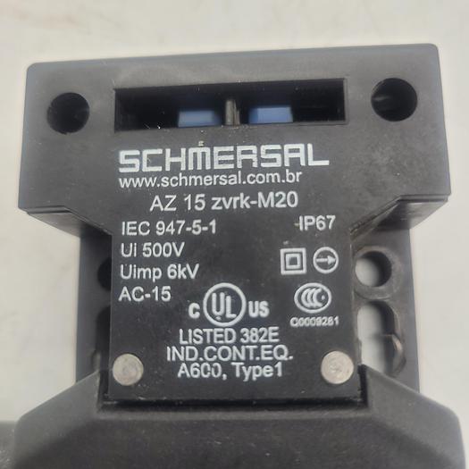 Used Schmersal AZ 15 ZURK-M20 Safety Switch