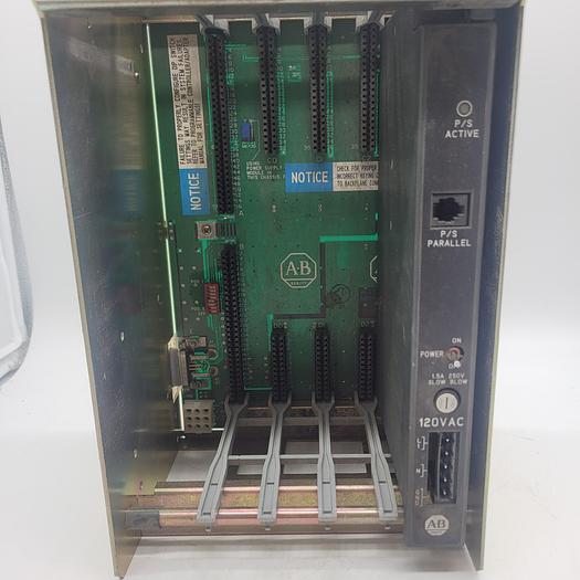 Used Allen-Bradley 4 Slot I/O Chassis 1771-A1B B