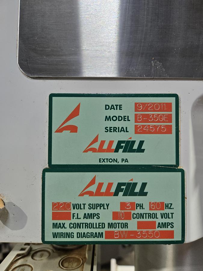 Used ALLFILL B-350E