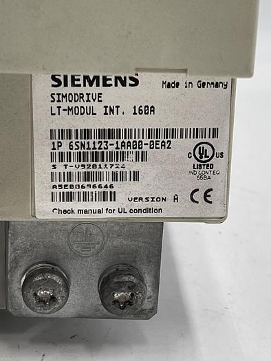 Used Siemens 1P 6SN1123-1AA00-0EA2