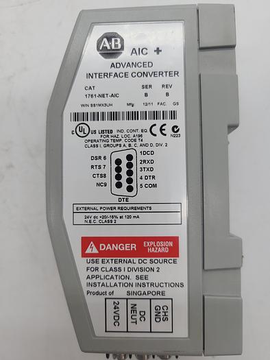 Used Allen-Bradley Advanced Interface converter 1761-NET-AIC Ser.B