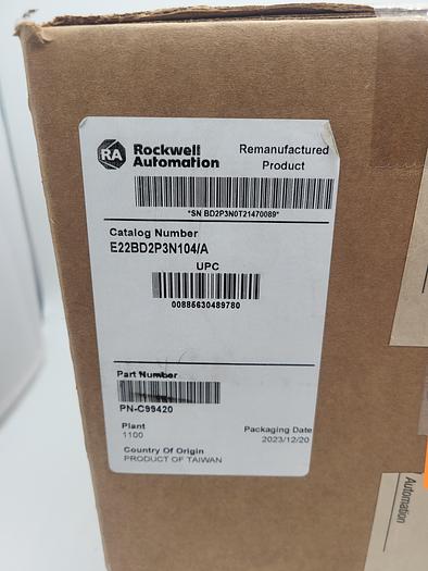 Allen-Bradley E 22BD2P3N104 Ser.A