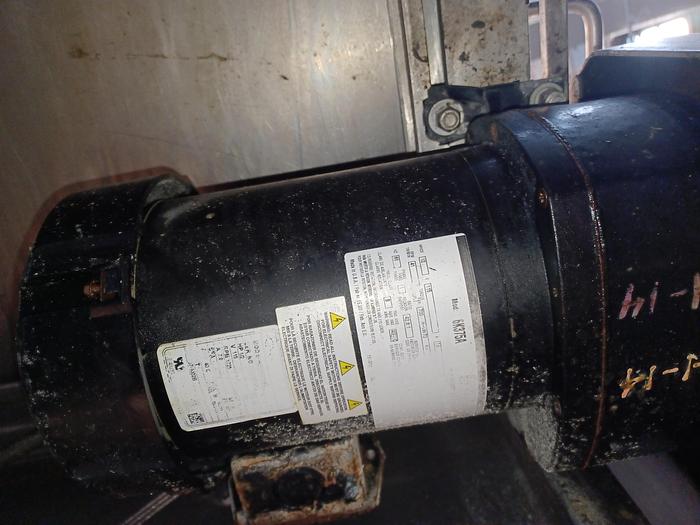 Used Stainless Steel cooling conveyor , wire belting  11 ' long 36" wide 