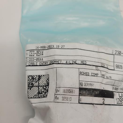 Used CEG-05X4 Cable Entry