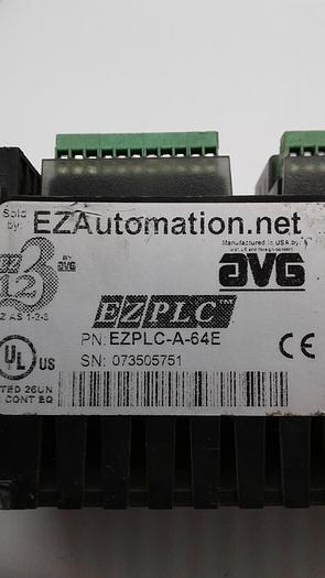 Used EZAutomation EZPLC-A-64 073505751