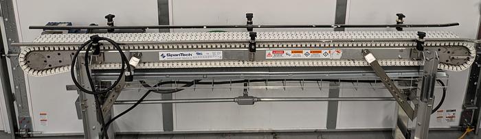 Used spantech, conveyor, variable speed drive 120v