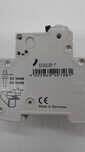 Used Siemens 55J62 MCB C20