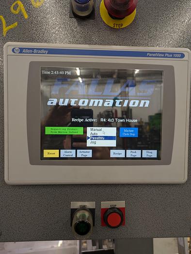 Used Fallas R400 case packer