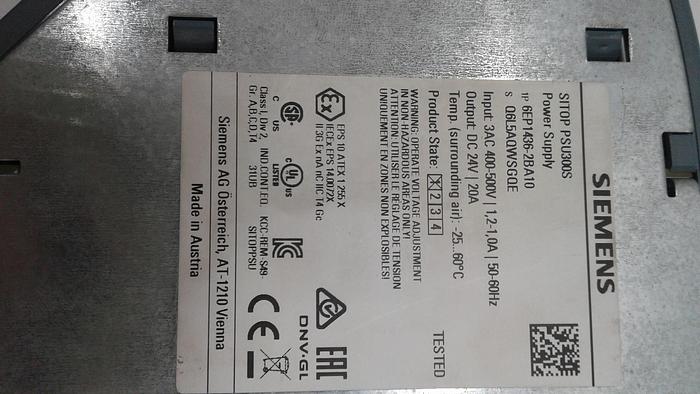 Used Siemens Sitop PSU300S 6EP1436-2BA10