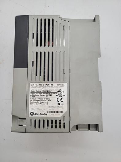 Used Allen-Bradley PowerFlex 40 22B-D4P0N104 Ser.A