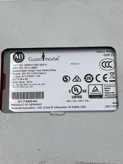 Allen-Bradley 440R-S13R2 Ser A 