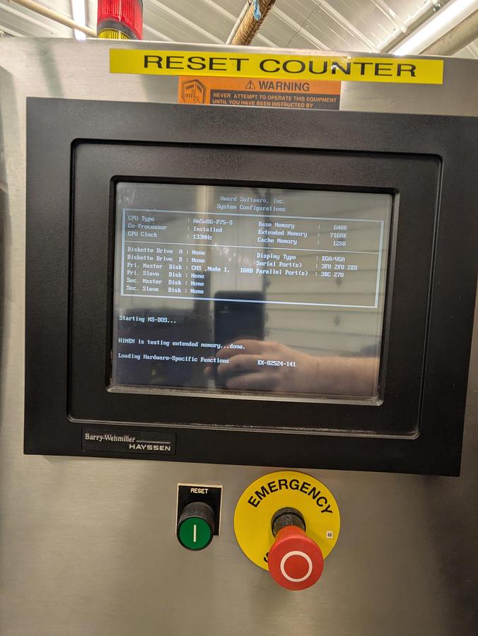 Used Hayssen 12-16HR form and fill bagger