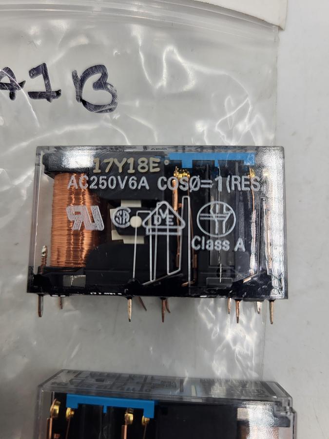 OMRON G7SA-3A1B DC24 Relay: Socket Mounted, 24V DC, 6 A Rating, 10 Pins/Terminals *NEW*