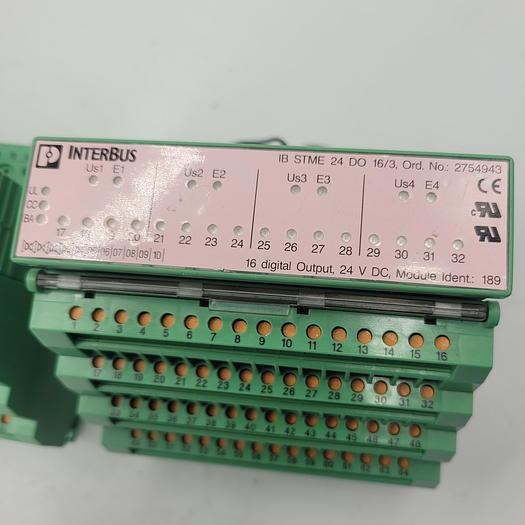 Used InterBus IB STME 24 2753245 2754985 2754943