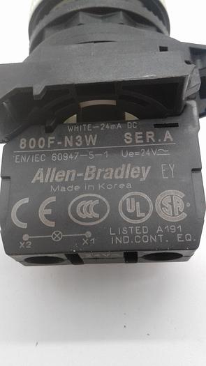 Used Allen-Bradley  800F-N3W