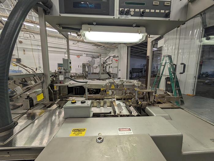 Used PMM intermittent motion horizontal cartoner