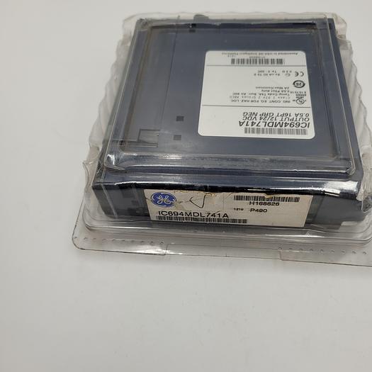 GE IC694MDL741A OUTPUT 12/24 VDC .5A 16PT GRP NEG **NEW**sealed in original package