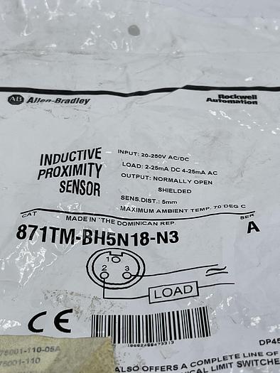 Allen-Bradley 871TM-BH5N18-N3 Ser A