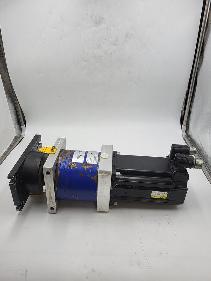 Used Allen Bradley Kinetix servo motor MPL-B430-MK72AA & Wittenstein LP120s-mf1-10 AC 10026215 & rotating plate 4" x 7"