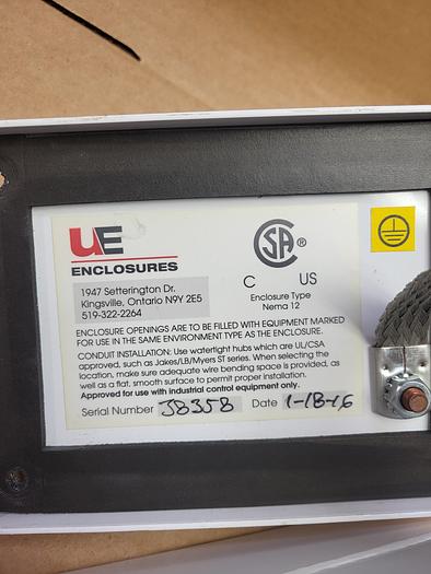 Used UE Enclosures 38358