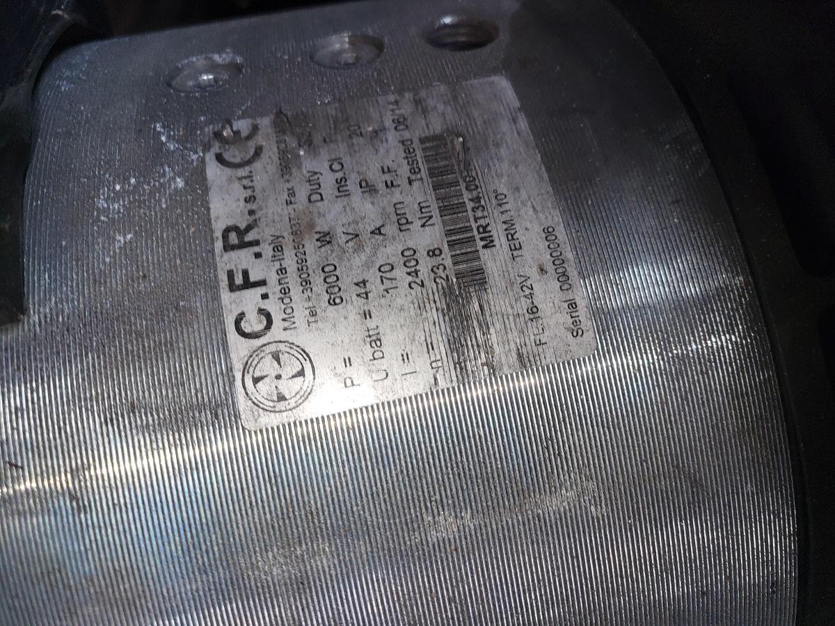 Used CFR drive/steer motor assembly Dematic flex fork 1600 quad
