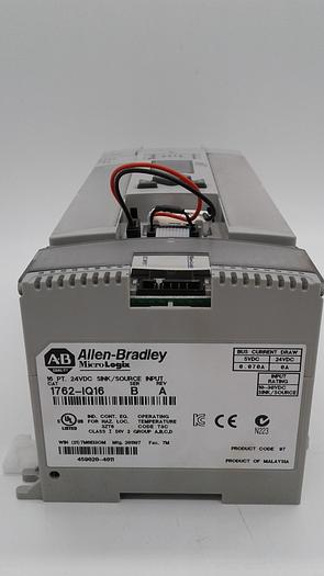 Used Allen-Bradley MircoLogic 1762-IQ16 1766-L32BXBA