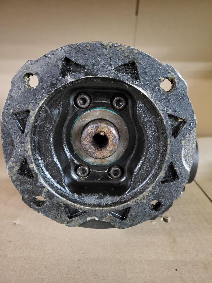 Used TIGEAR-2 Right Angle Worm Gear Reducer 20QZ50R56 Ratio 50:1