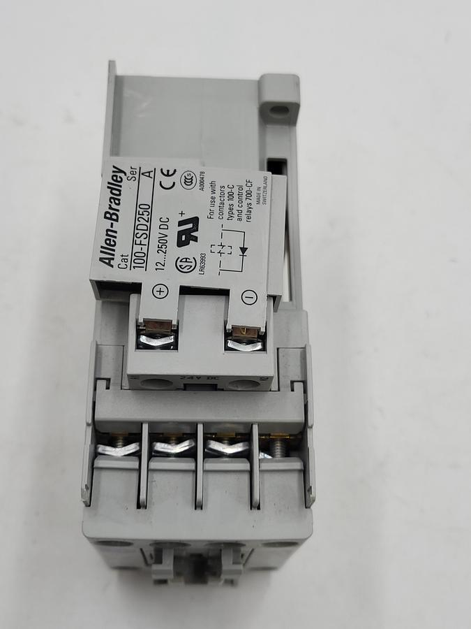 Used Allen Bradley 100-C09z contactor 3 pole 9 amps