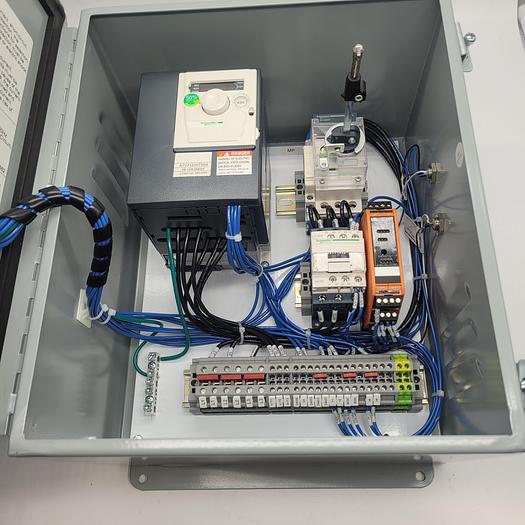 Hoffman A14128CH/SPL Cutout Box Industrial Control Panel Enclosure