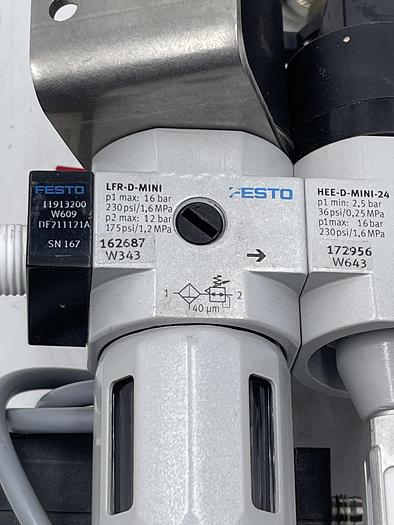 Used FESTO LFR-D-MINI,HEE-D-MINI-24,HEL-D-MINI…..