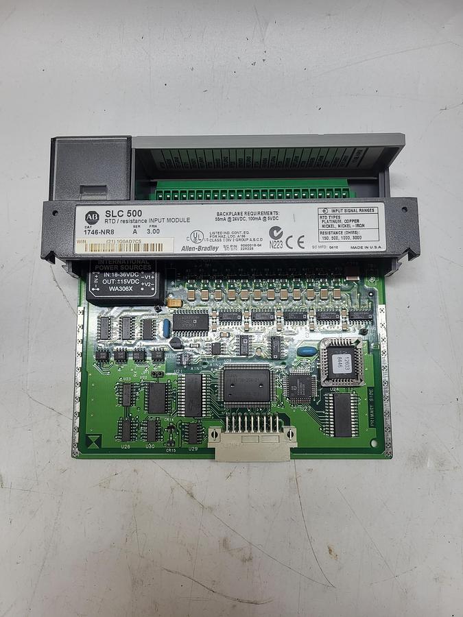 Used Allen-Bradley SLC 500 1746-NR8 Ser.A