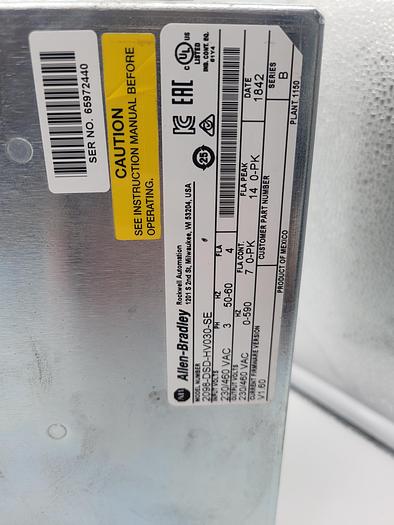Used Allen-Bradley 2098-DSD-HV030-SE