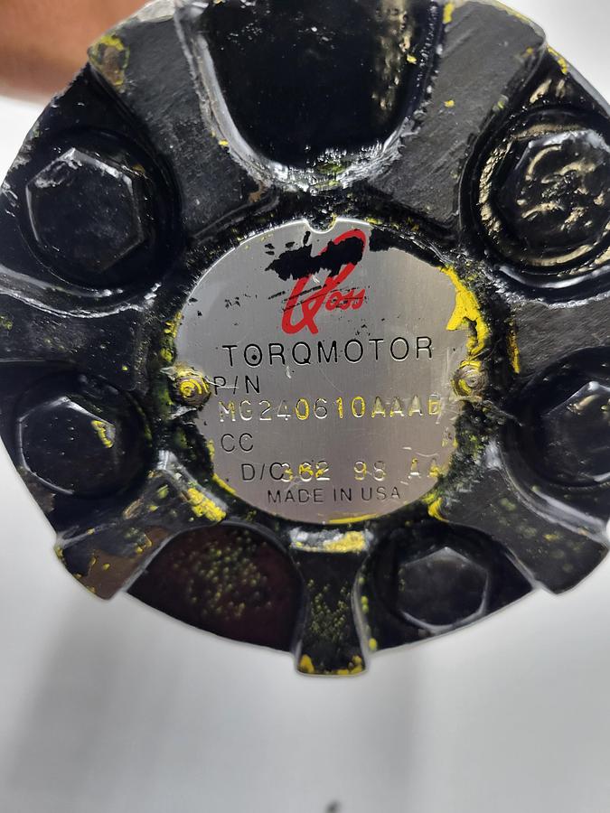 Used Torqmotor MG240610AAAB Hydraulic motor DC 36298AA