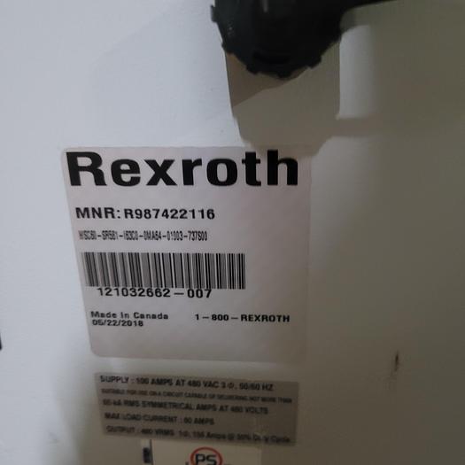 Used Rexroth PSI63C0.737-L1-OB \ R911174774 AA1 Weld control