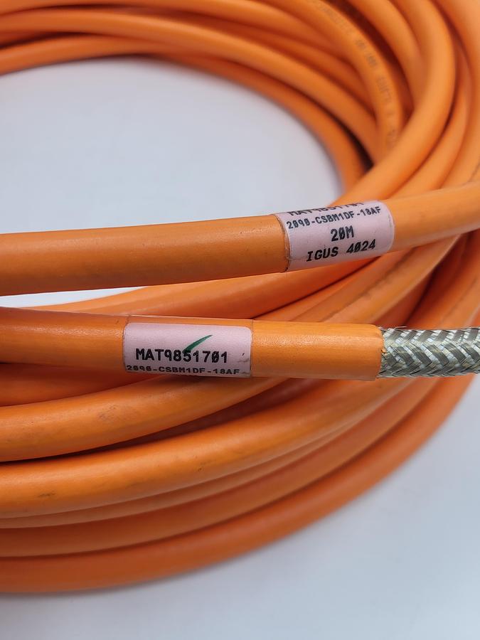 Used IGUS 3922 - MAT9851701 Readycable Servo Cable 20 m *NEW*
