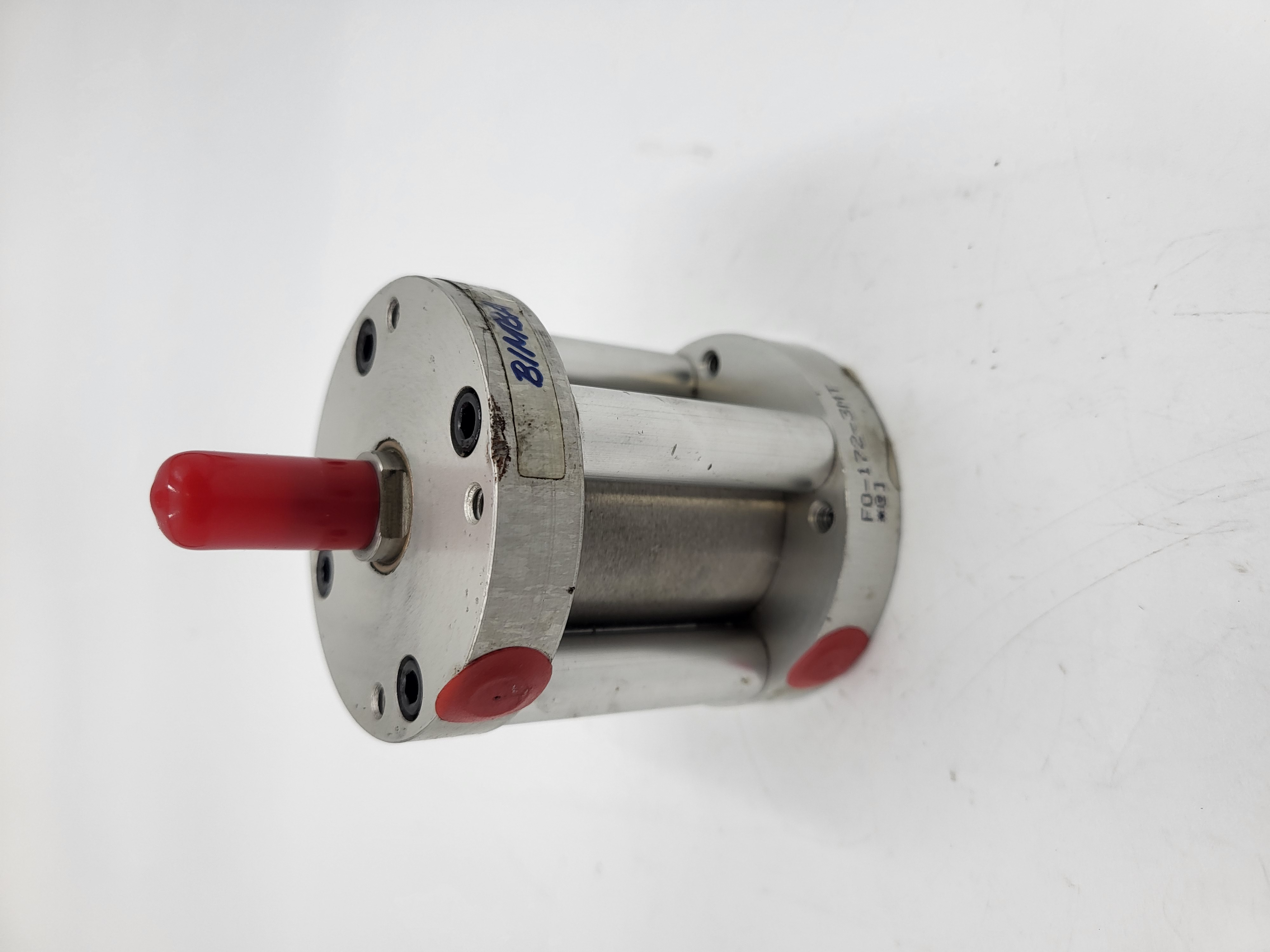 Used Bimba FO-172 Cylinder, Flat-I, dbl act, sgl rod, 1-1/2In Bore ; Stroke: 2 Inchs