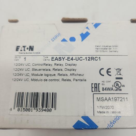 Eaton EASY-E4-UC-12RC1 Control Relay