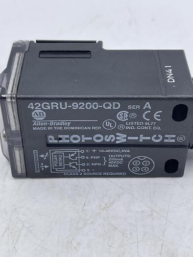 Used Allen-Bradley 42GRU-9200-QD SER A