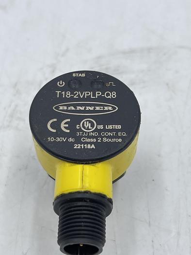 Used Banner T18-2VPLP-Q8