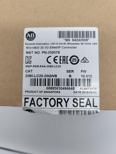 Allen-Bradley 2080-LC20-20QWD Ser.B