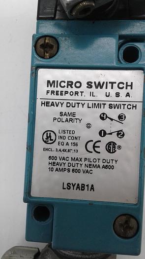 Used Micro Switch Heavy Duty Limit Switch LSYAB1A